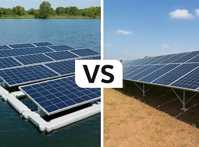 Advantages of Floating Solar vs. Ground-Mounted Solar